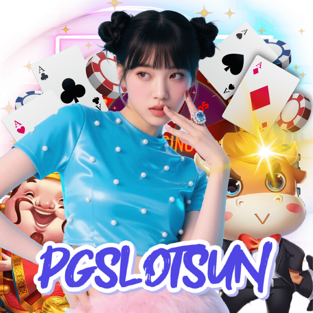 Woman with casino elements and cards