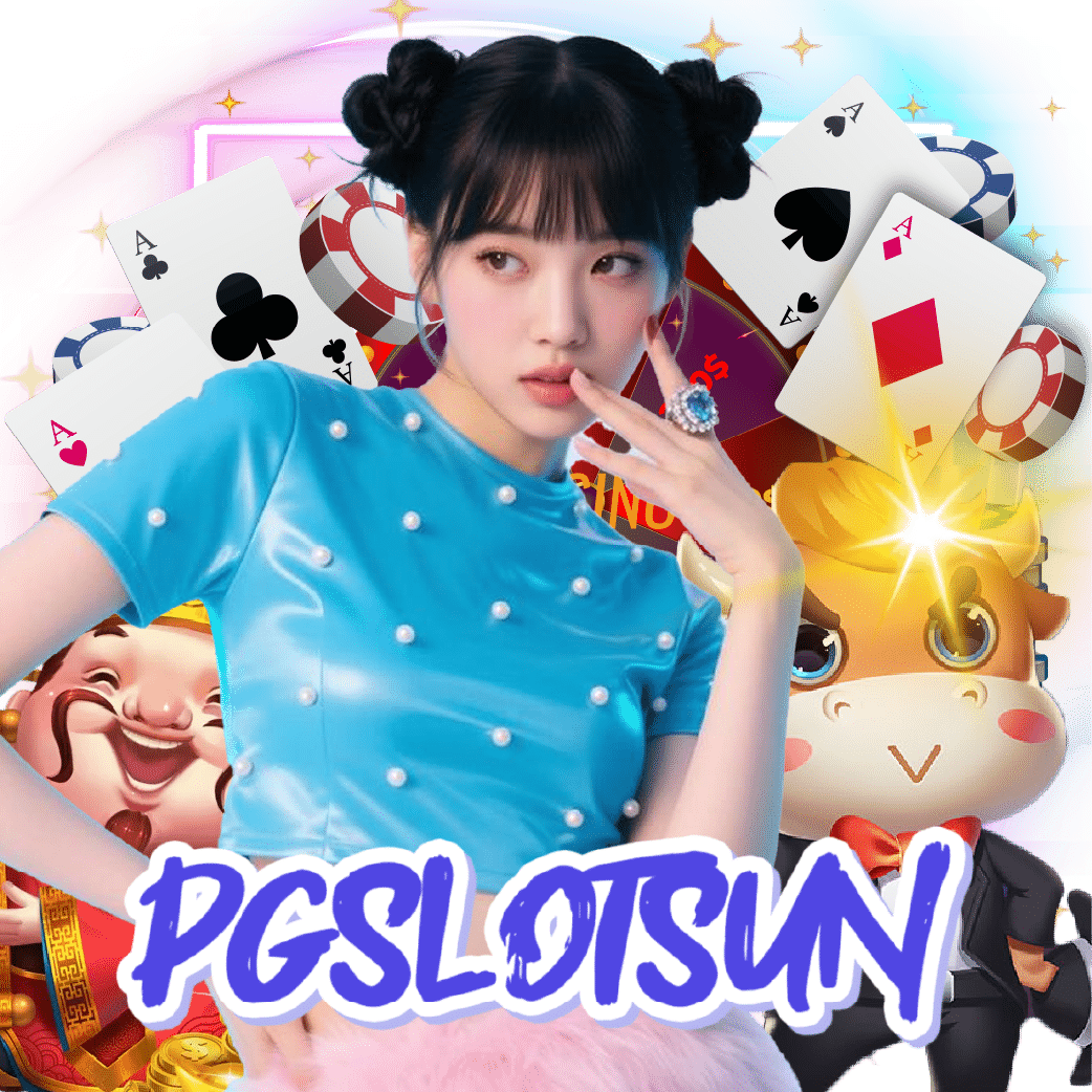 Woman with casino elements and cards